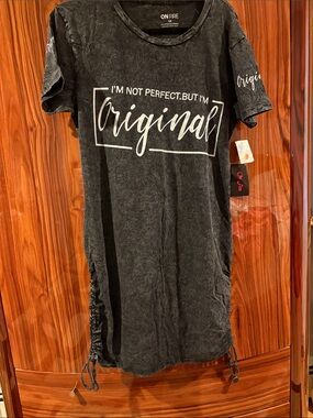 On Fire Black Men's 'Original' Graphic Short Sleeve Tee